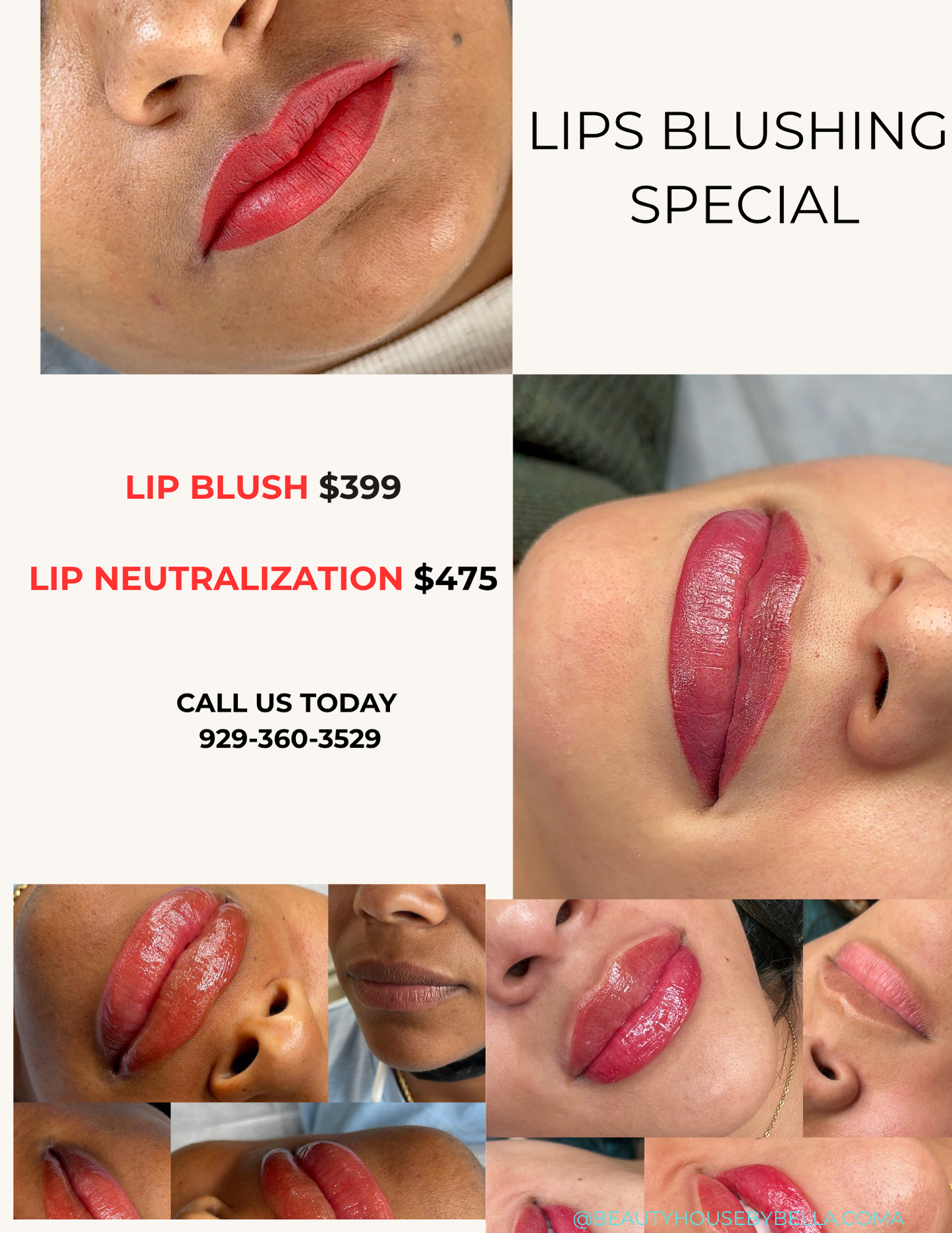 Lips blush/ Lips Correction